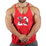 Sleeveless Sweatshirt Muscular Man Gym Shirt Man Men's Clothes Top for Fitness Vests Stringer Clothing Bodybuilding Vest Singlet - Image 6