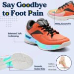 FitVille Men'S Wide Pickleball & All Court Tennis Shoes Lightweight Slip-Resistant Athletic Sneakers With Arch Support For Plantar Fasciitis Men'S Shoes Casual Sneakers Autumn Gym Clothes - Image 6