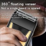 Professional Foil Electric Shaver for Men – Rechargeable, Waterproof, LED Display, Beard Trimmer, USB Charging, Portable Grooming Tool - Image 5
