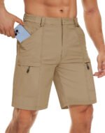 Men's Waterproof Cargo Shorts Summer Quick Dry Hiking Shorts Outdoor Multi-pockets Camping Training Work Shorts Man - Image 14