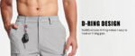 Men's Quick Dry Cargo Shorts Summer Waterproof Hiking Shorts Outdoor Multi-pockets Camping Training Work Shorts Man - Image 9