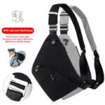 Sling Chest Bag Anti-theft Men Chest Bag Waterproof Tactical Sling Crossbody Bags Travel Cross Body Pack for Men - Image 2