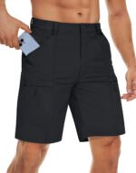Men's Waterproof Cargo Shorts Summer Quick Dry Hiking Shorts Outdoor Multi-pockets Camping Training Work Shorts Man - Image 12
