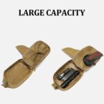 Outdoor MOLLE Tactical Waist Bag for Men Outdoor Multi Functional Nylon Sports Waist Bag for Hiking, Hunting, Running, Cycling, Assault Combat Waistpack - Image 4