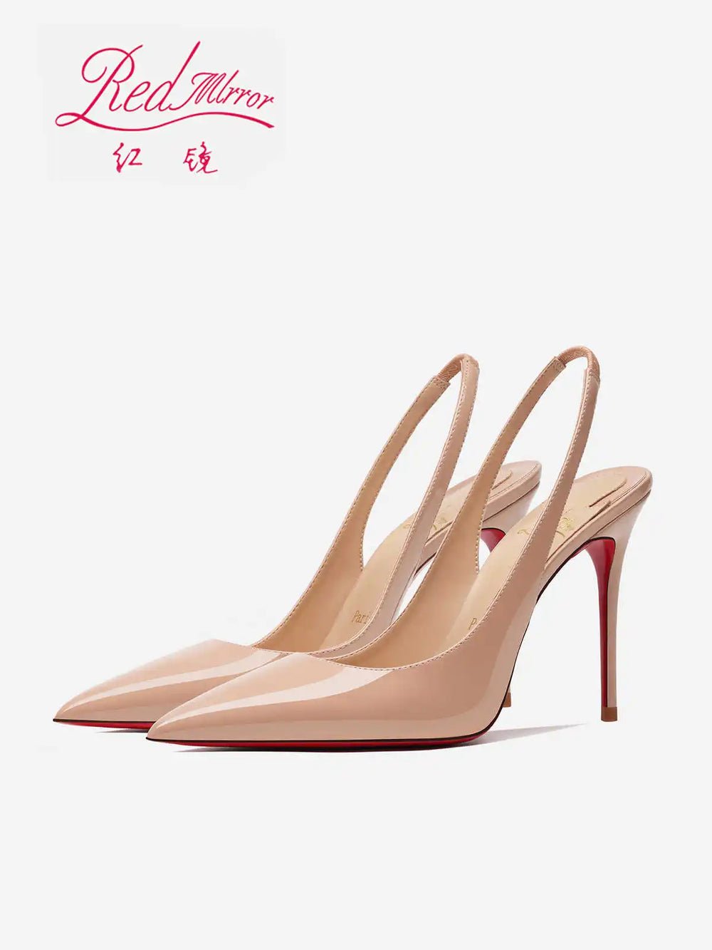Sb12b21d3d4a140d4b8378c696414d5347.jpg Heeled sandals Red Shiny Bottoms Naked color luxury Hollow 2026 New Elegant High Heels Sexy Slingbacks Ladies Shoes Women shoes - Image 1