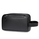 Male Long Money Wallets Mobile Phone Pouch Men Messenger Bag Anti-Theft Men's Fingerprint Lock Bags for Men Leather Hand Bag - Image 3