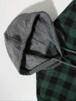New Coat Spring and Autumn Men's Loose Plaid Hooded Shirt Large Size Fashion Casual Long sleeved Shirt Street StyleS-3XL - Image 2