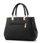 Women Messenger Bags With Flower Pendant Office Ladies Fashion Totes Pure Handbag For Female New Crossbody Shoulder Bags - Image 4