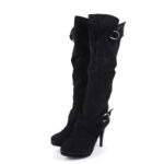 New Fashion Autumn Spring Winter Women Boots Retro Sexy The Knee Long Boots Thin High Heel Boots Platform Women Shoes Plus Size - Image 6