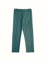 Men's Straight-Leg Casual Trousers—Versatile and Stylish; Slim-Fit Striped Dress Pants for a Polished Business Look. - Image 2