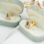 GZJPEI 4 Pcs/set 2026 Fashion Jewelry Set Cuba Chain Necklace Earring Bracelet Square Ring Luxury Zircon Jewelry For Women Gifts - Image 5