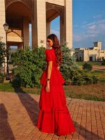 KUXA Chiffon Tulle Pleat Evening Dress Customized Woman Party Dresses Ankle Length Mermaid Formal Prom Gowns For Woman New 2026 - Image 2