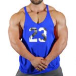 Sleeveless Sweatshirt Muscular Man Gym Shirt Man Men's Clothes Top for Fitness Vests Stringer Clothing Bodybuilding Vest Singlet - Image 2