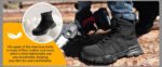 Lightweight Indestructible Steel Toe Safety Work Shoes Puncture Resistant Non Slip Tactical Work Sneakers for Men Women - Image 12
