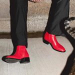 New Chelsea Boots Men Shoes Genuine Leather Red Fashion Versatile Banquet British Style Street Party Wear Classic Ankle Boots - Image 2