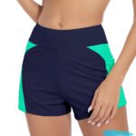 2024 Women Swimsuit Panties Swimwear Beach Shorts High Waist Stretch Sports Tankini Bottoms Menstrual Leakproof Swim Shorts - Image 4