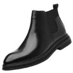 Autumn And Winter Fashionable Men's Leather Casual Ankle Boot Classic Business Formal Boots Comfortable And Anti-Slip Flat Boots - Image 18