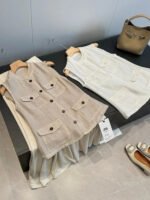 Summer Female Hollow Out O Neck Vest New Women Single Breasted Leisure Vests Fashion Thin Sleeveless Jacket Solid Color Tank Top - Image 3