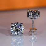 IOGOU 3mm/4mm/5mm/6.5mm/8mm/9mm/10mm/11mm D VVS1 Moissanite Stud Earrings 925 Silver Four Claw Earrings For Women Fine Jewelry - Image 2