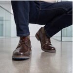 Men's Casual Leather Shoes Cap Toe Derby Lace-up Business Formal Dress Shoes Retro British Style Office Wedding Footwear - Image 2