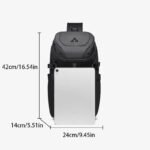 Ozuko Chest Bag Cross Bag Men Waterproof USB Man Crossbody Bag Anti-Theft Short Travel Messenger Sling Fashion Designer - Image 3