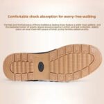 Men Canvas Slip On Shoes Breathable Non Slip Casual Walking Elderly Father Cloth Footwear - Image 4