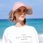 Women's Sun Hat Cycling Breathable Visor Caps Female Scalable Brim Empty Top Baseball Cap Wide Brim Cap UV Protection Beach Hats - Image 4