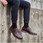 Men's Casual Leather Shoes Cap Toe Derby Lace-up Business Formal Dress Shoes Retro British Style Office Wedding Footwear - Image 4