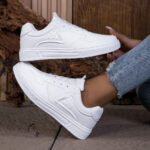 Fashion Women Casual Shoes Breathable Walking Flat Shoes Sneakers White Female Footwear Sports Running Outdoor Walking For women - Image 2
