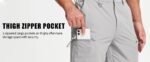 Men's Quick Dry Cargo Shorts Summer Waterproof Hiking Shorts Outdoor Multi-pockets Camping Training Work Shorts Man - Image 12