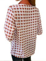 New Fashion Women Blouses Fashion elegant ladies printed shirts Long Sleeve Tops Blusas Mujer - Image 4