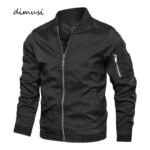 Spring Autumn Men's Windbreaker Jacket Casual Lightweight Jacket For Men Sports Zip Up Coat with Pockets Clothing - Image 2