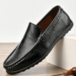 Hot-selling Men's Casual Shoes PU Leather Male Loafers New Arrival Moccasins Light Comfortable Man Driving Wedding Flats Slip-On - Image 6