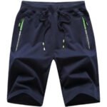 Mens Casual Shorts Workout Fashion Comfy Shorts Breathable Big and Tall Shorts Navy