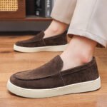 Fashion Men's Casual Shoes Suede Leather Men Classic British Style Tassels Loafers Moccasins Mens Outdoor Driving Flats - Image 4