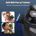 Solimpia Smart Shaver Portable Electric Beard Razor Men's Multi-Function Digital Display Washable Intelligent Beard Trimmer - Image 5