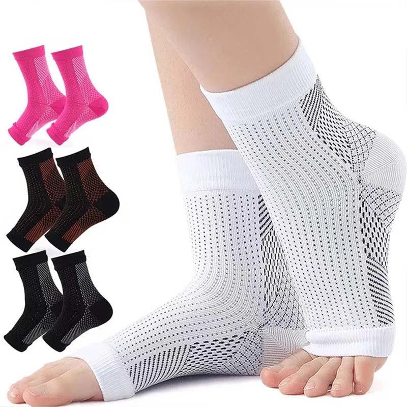 Se5dab190ae28453d8cd54d204de12fa3C.jpg Soothe Compression Socks for Men Women Neuropathy Pain Ankle Brace Plantar Fasciitis Swelling Relief Sports Socks - Image 1
