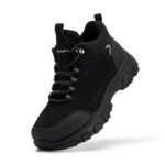 Men's Mid-Height Hiking Boots, All-Terrain Non-Slip Outdoor Trekking Camping Shoes, Comfortable Men's Sneakers for Outdoor Activities - Image 3