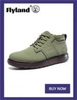 FLYLAND Men's Ankle Boots Casual Leather Shoes Fashion Vintage Hand Stitching Soft Business Handmade Shoes - Image 8
