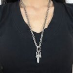 Fashion Vintage Butterfly Engraved Necklace Women Retro Gold Tone Dainty Choker Tarnish Free Trendy Daily Jewelry Gift - Image 2