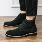 Pointed Toe Chelsea Boots Leather Men Winter Boots Winter Shoes for Men 2025 Male Boots Mens Ankle Shoes Zapatillas Male Hombre - Image 21