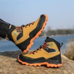 Fashion Best Quality Protective Work Safety Shoes For Men Breathable Shoes Anti-Puncture Steel Toe Cap Anti Puncture Work Boots - Image 10
