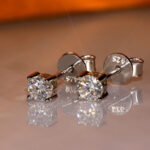IOGOU 3mm/4mm/5mm/6.5mm/8mm/9mm/10mm/11mm D VVS1 Moissanite Stud Earrings 925 Silver Four Claw Earrings For Women Fine Jewelry - Image 4