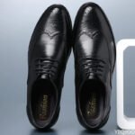 Large size fashionable men's office formal shoes low cut daily comfortable pointed multifunctional men's wedding men's shoes - Image 2