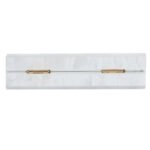 Women’s Luxury Acrylic Evening Bag Pearl Handle Crossbody Purse with Removable Chain Elegant Clutch for Cocktail & Formal Events Clear Acrylic Handbag with Pearl Handle & Chain - Image 3