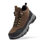 Men's Mid-Height Hiking Boots, All-Terrain Non-Slip Outdoor Trekking Camping Shoes, Comfortable Men's Sneakers for Outdoor Activities - Image 2