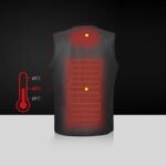 Winter 9/5 Zone Heating Jacket Fast Heating Safety Long Battery Life USB Smart 3 Heating Levels Clothing Unisex Hiking Cycling - Image 4