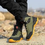 Fashion Best Quality Protective Work Safety Shoes For Men Breathable Shoes Anti-Puncture Steel Toe Cap Anti Puncture Work Boots - Image 21