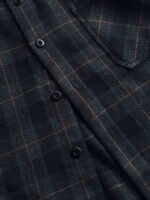 Mens Flannel Shirts American Vintage Streetwear Thick Plaid Oversized Cargo Long Sleeve Loose Fit Casual Workwear Autumn Winter - Image 5