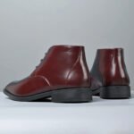 Men's Pointed Toe Ankle Boots Lace‑Up Leather Business Formal Dress Shoes Male High Top Footwear Man Chelsea Boots Comfy Botas - Image 15